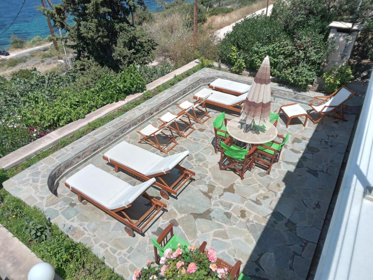Вилла Fantastic House With A Wonderful View Of The Sea Kapotidhes Экстерьер фото