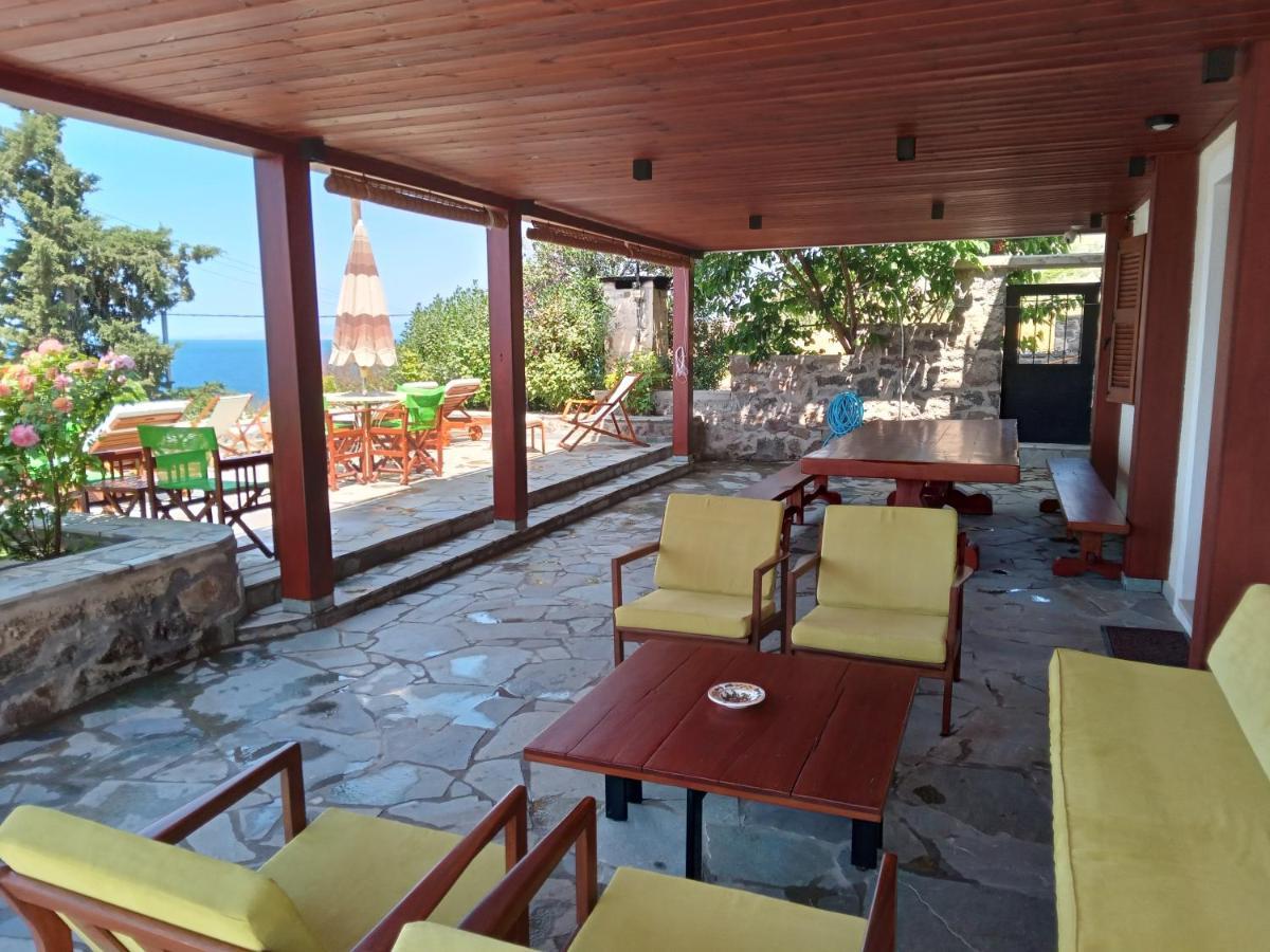 Вилла Fantastic House With A Wonderful View Of The Sea Kapotidhes Экстерьер фото