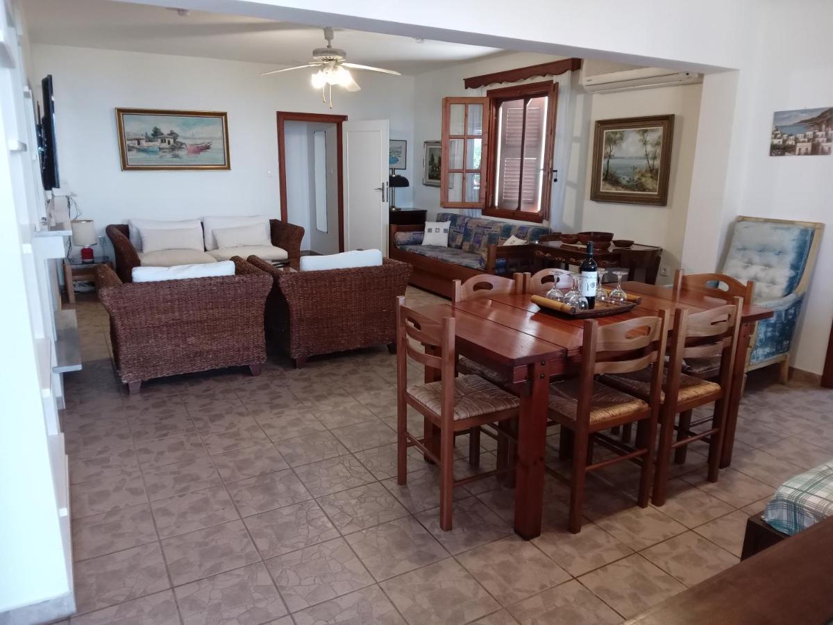 Вилла Fantastic House With A Wonderful View Of The Sea Kapotidhes Экстерьер фото
