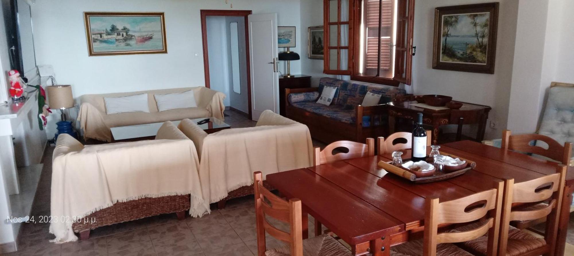 Вилла Fantastic House With A Wonderful View Of The Sea Kapotidhes Экстерьер фото