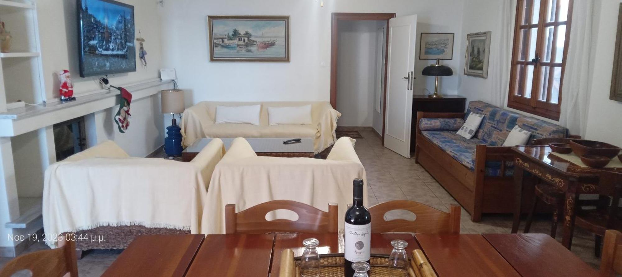 Вилла Fantastic House With A Wonderful View Of The Sea Kapotidhes Экстерьер фото